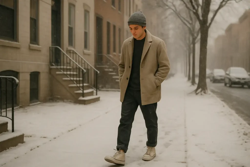 Quelles baskets hiver homme allient style et isolation ?