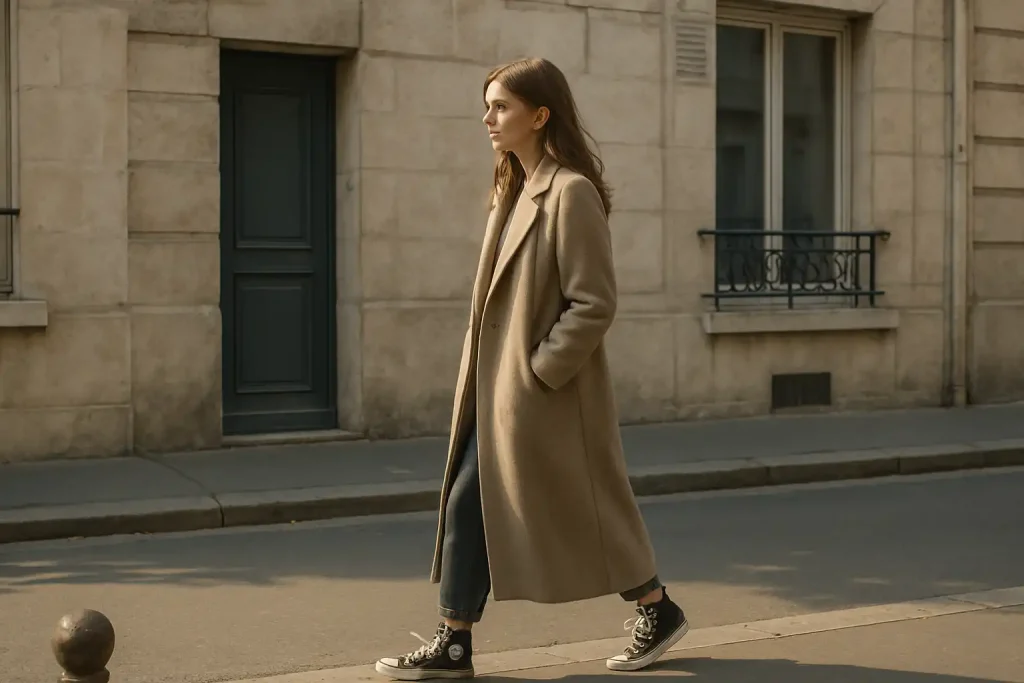 Comment porter des sneakers montantes avec style cet hiver ?