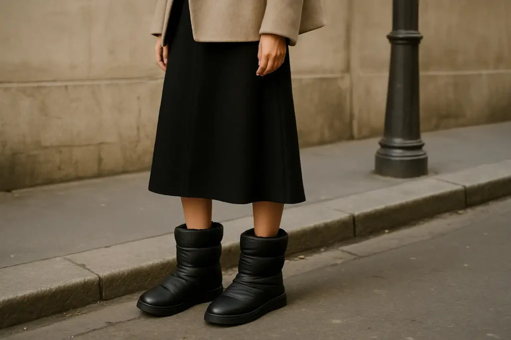 Les boots matelassées sont-elles la nouvelle tendance hiver ?