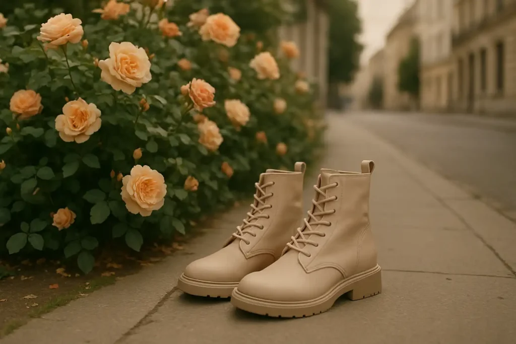 Les boots beiges sont-elles faciles à porter au printemps ?