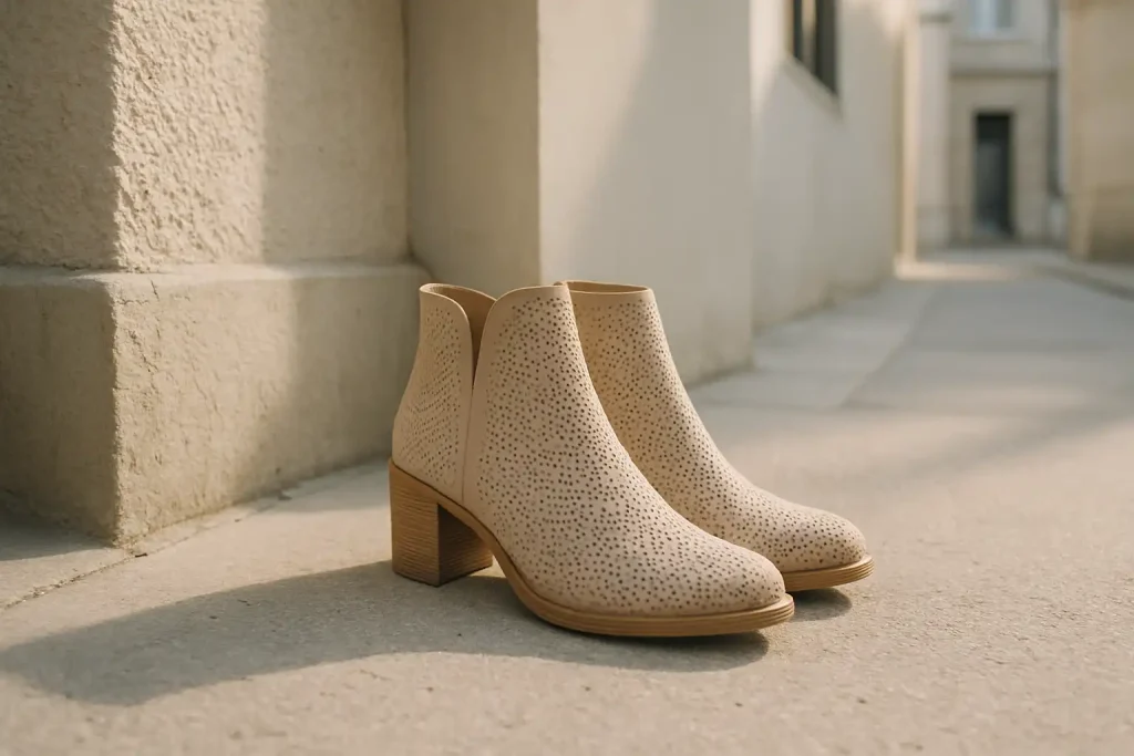 Les boots perforées conviennent-elles aux journées douces ?