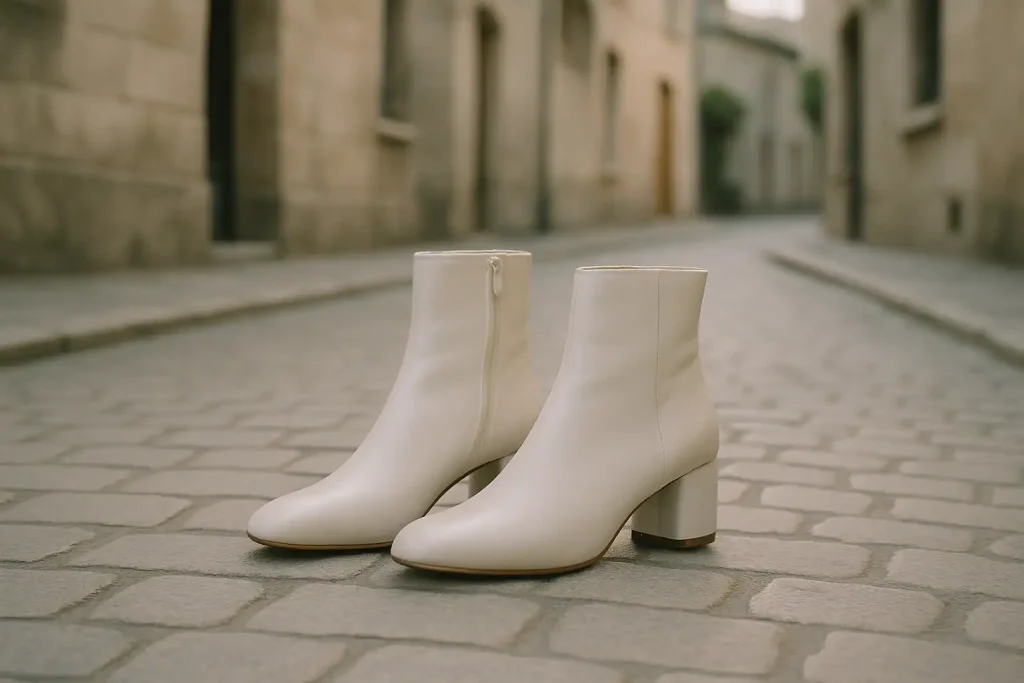 Les bottines blanches sont-elles adaptées au printemps ?
