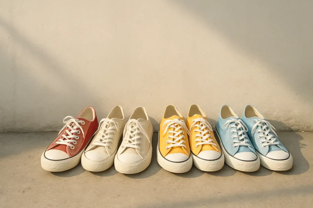 Comment oser les chaussures colorées ce printemps ?