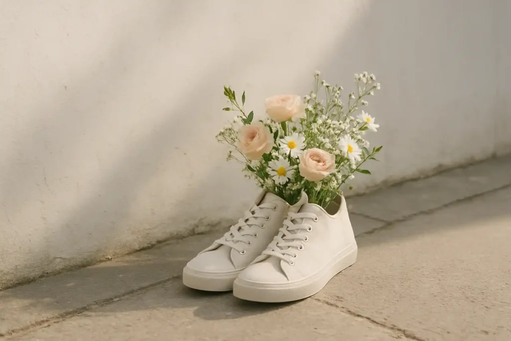 Les chaussures à imprimé fleuri sont-elles de retour ?