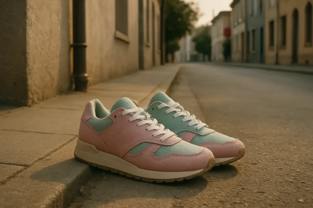Les sneakers pastel sont-elles faciles à assortir ?
