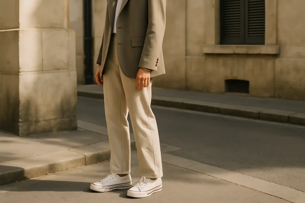 Les sneakers en toile sont-elles adaptées à un look chic ?