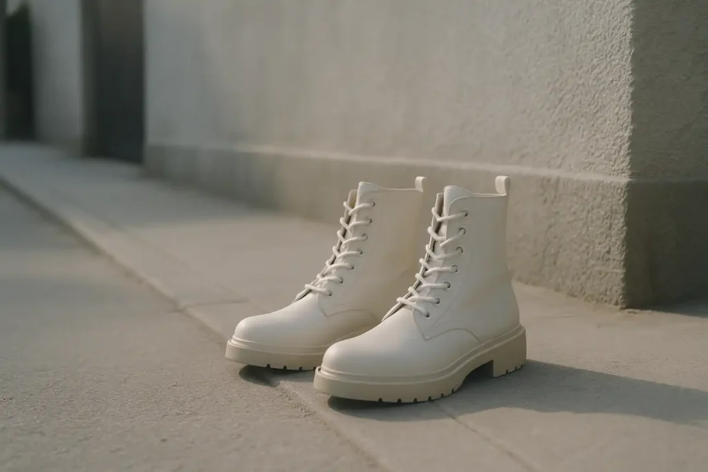 Les boots blanches sont-elles adaptées à la vie urbaine ?