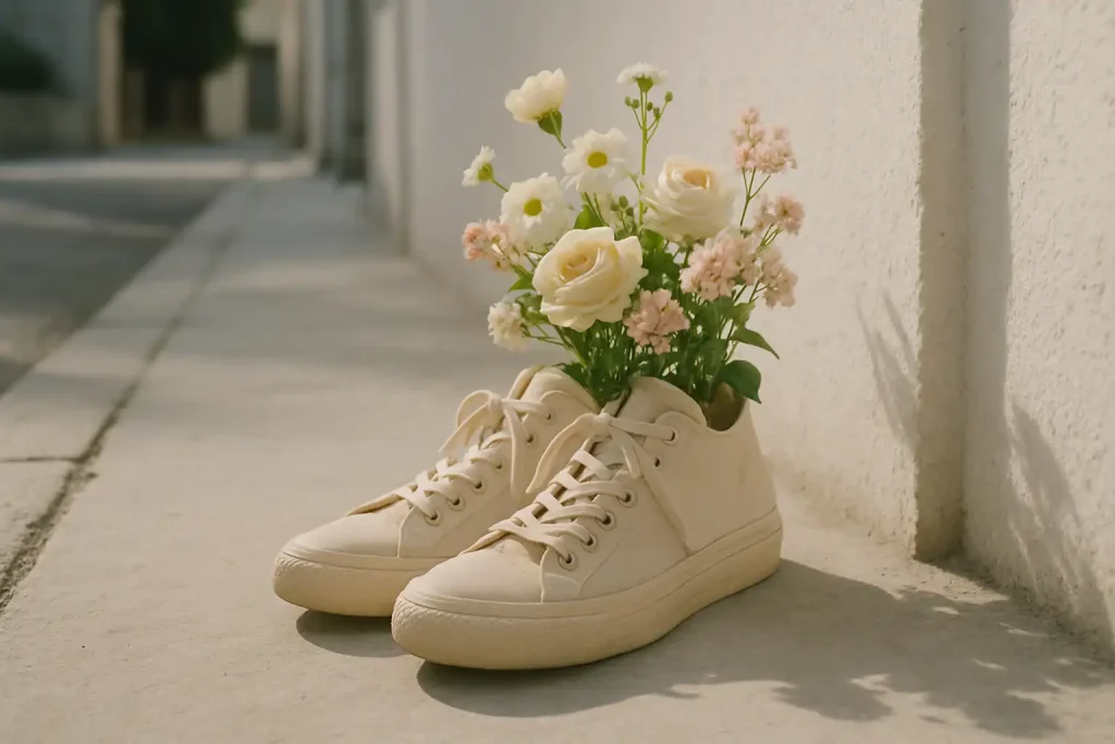 Les chaussures à imprimé fleuri reviennent-elles à la mode ?