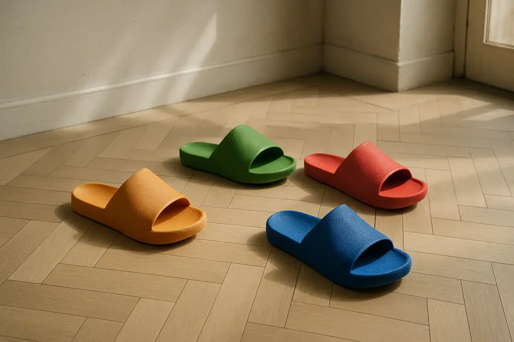 Comment oser les sandales colorées sans faute de goût ?