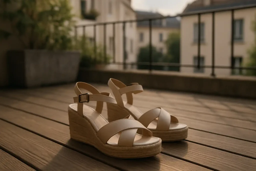 Pourquoi les sandales compensées séduisent-elles toujours ?