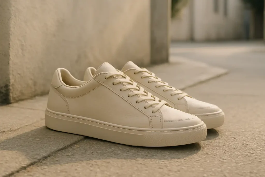Les sneakers beige remplacent-elles les blanches ?