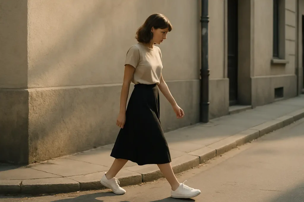 Comment styliser des sneakers blanches sans faire trop simple ?