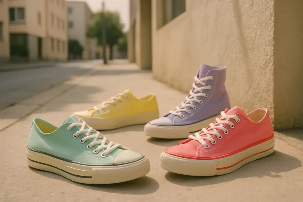 Quelles couleurs de chaussures domineront l’été 2026 ?