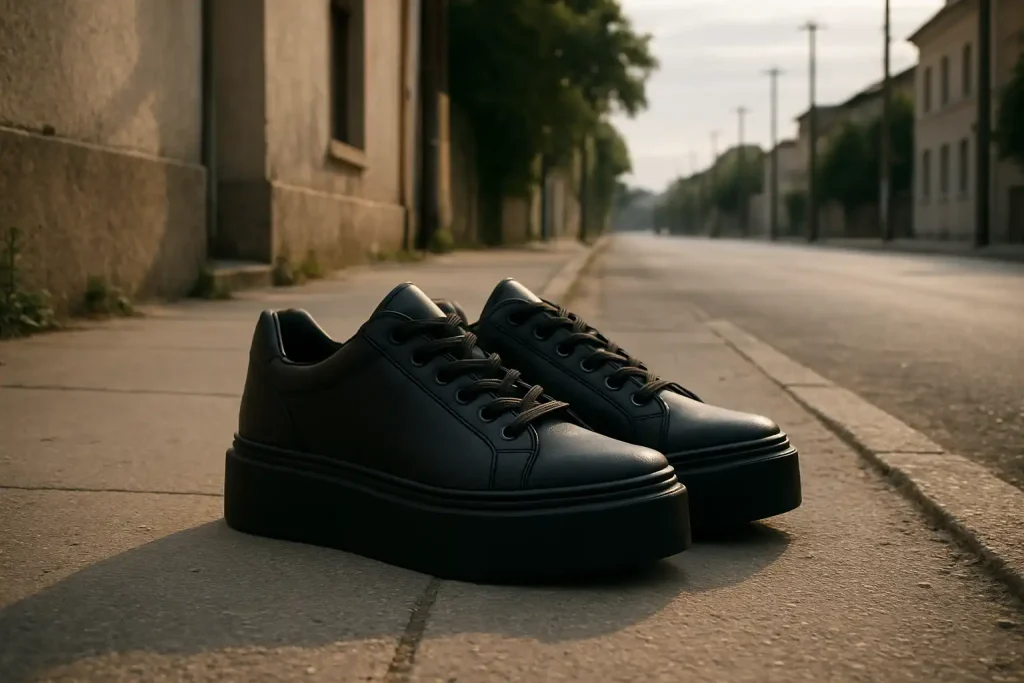 Quels styles de baskets à plateforme et Stacked propose Vans ?