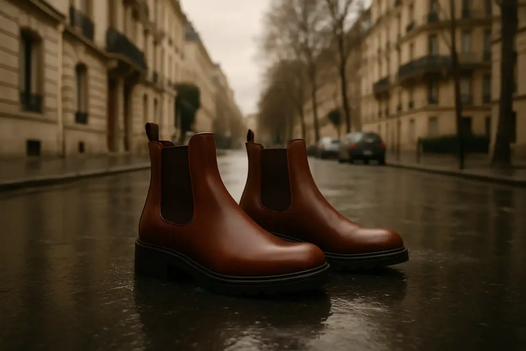 Les boots Chelsea sont-elles adaptées à la pluie ?
