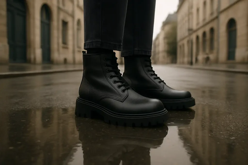 Pourquoi choisir des boots à semelle crantée ?