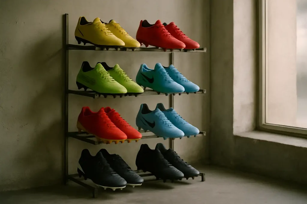 Quels sont les modèles de chaussures de football disponibles chez Foot Korner ?