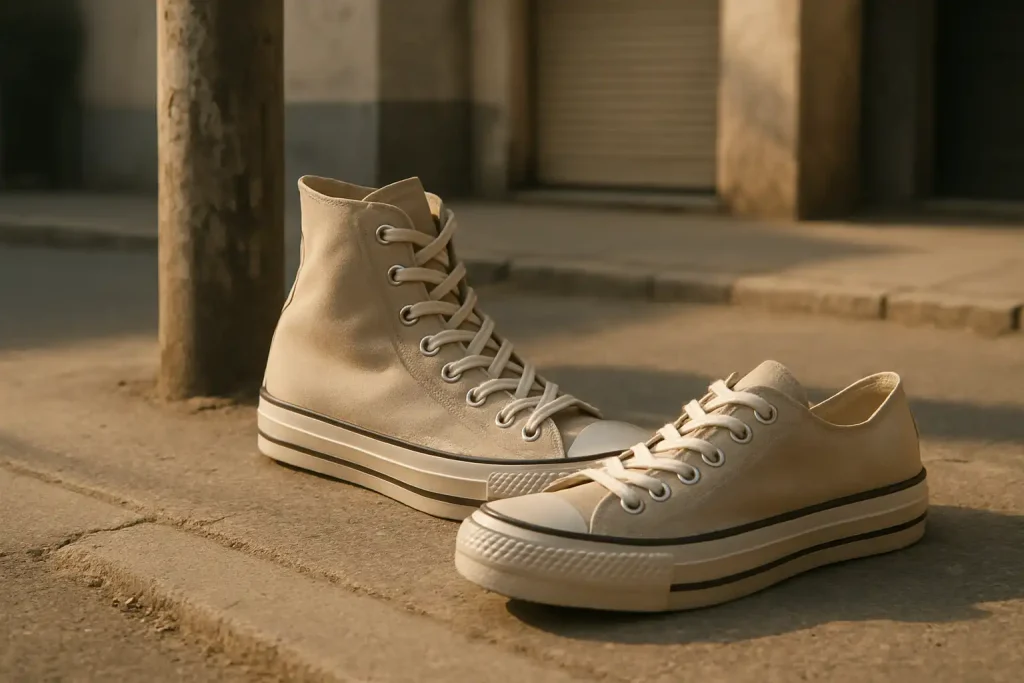 Quels sont les modèles de Converse montantes et basses pour homme ?