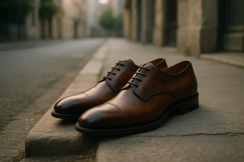 Quels sont les modèles de richelieus et derbies classiques chez Finsbury ?