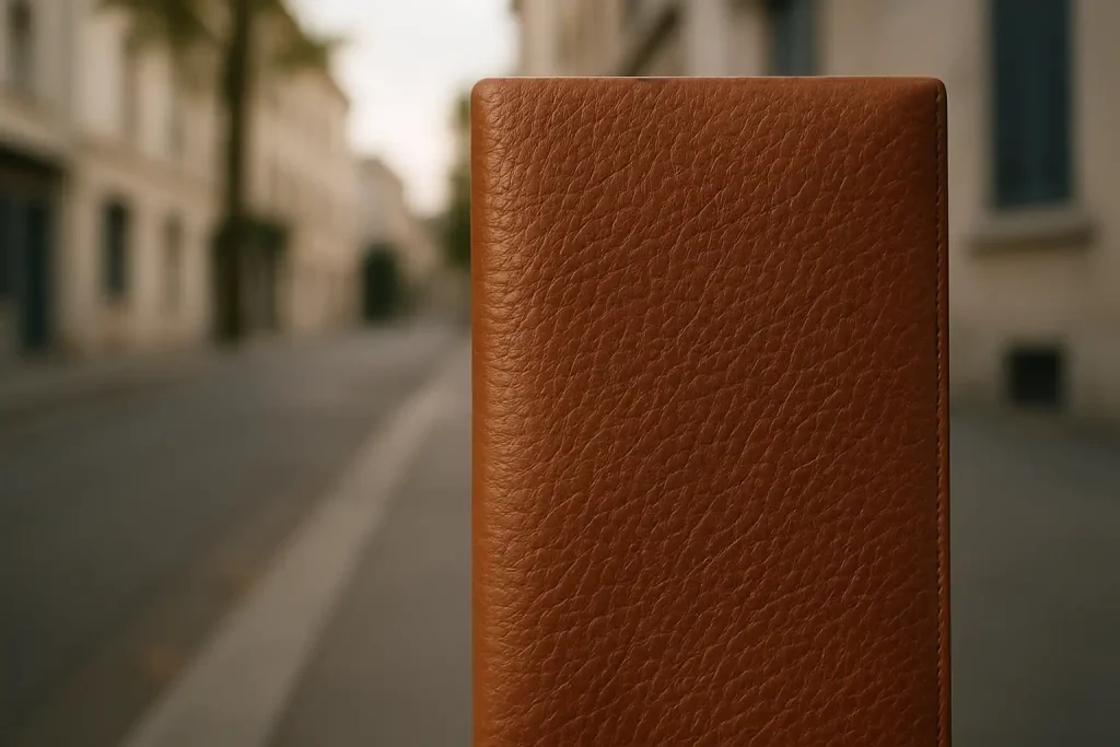 Le cuir grainé est-il adapté à la pluie d’automne ?
