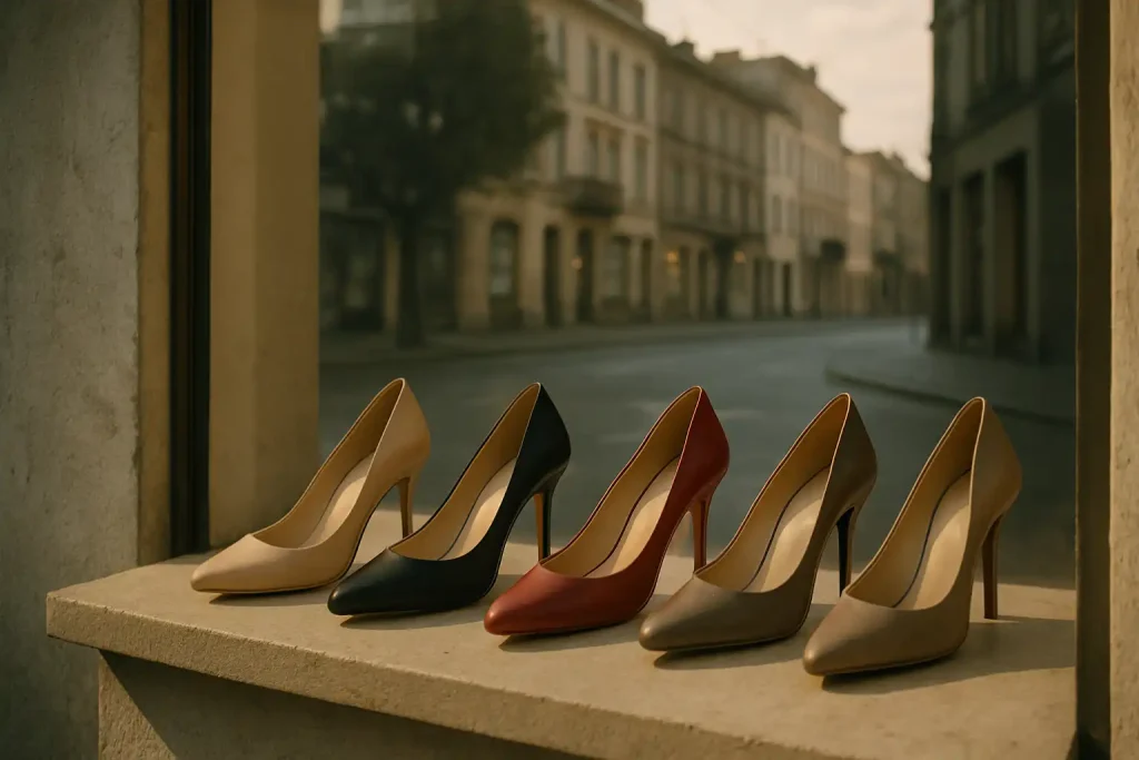 Quels styles d&rsquo;escarpins et chaussures à talons propose Modress ?