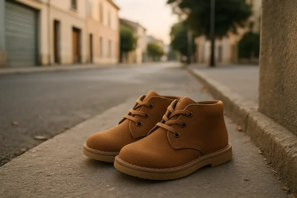 Où acheter des bottes de pluie et chaussures Mustang pour enfant ?