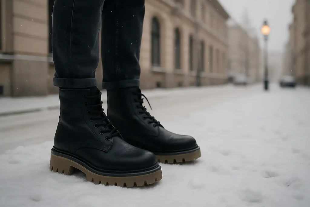 Pourquoi choisir une semelle épaisse pour l’hiver ?