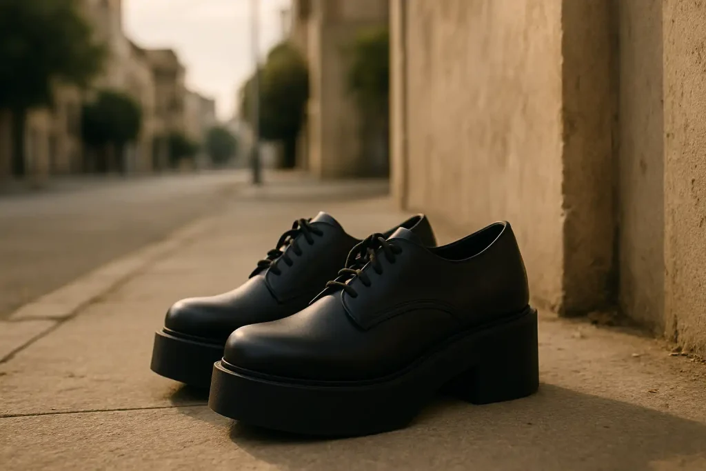 Où trouver des modèles de chaussures Sacha à plateforme ou semelle track ?