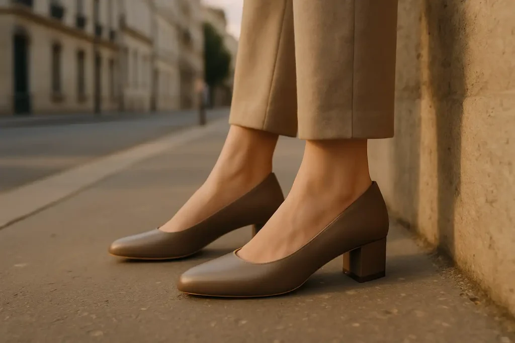 Quels styles d&rsquo;escarpins et chaussures à talons confortables propose Clarks ?