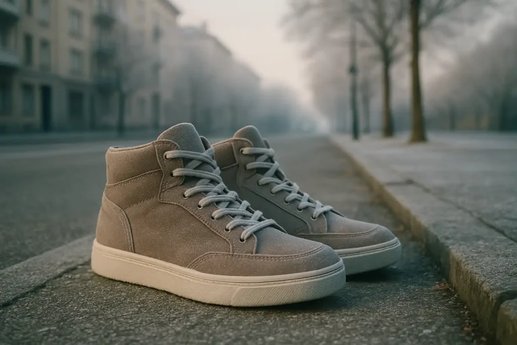 Les sneakers montantes protègent-elles bien du froid ?
