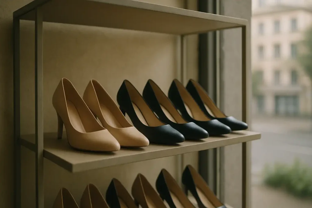 Quels styles d&rsquo;escarpins et chaussures à talons propose Millim ?