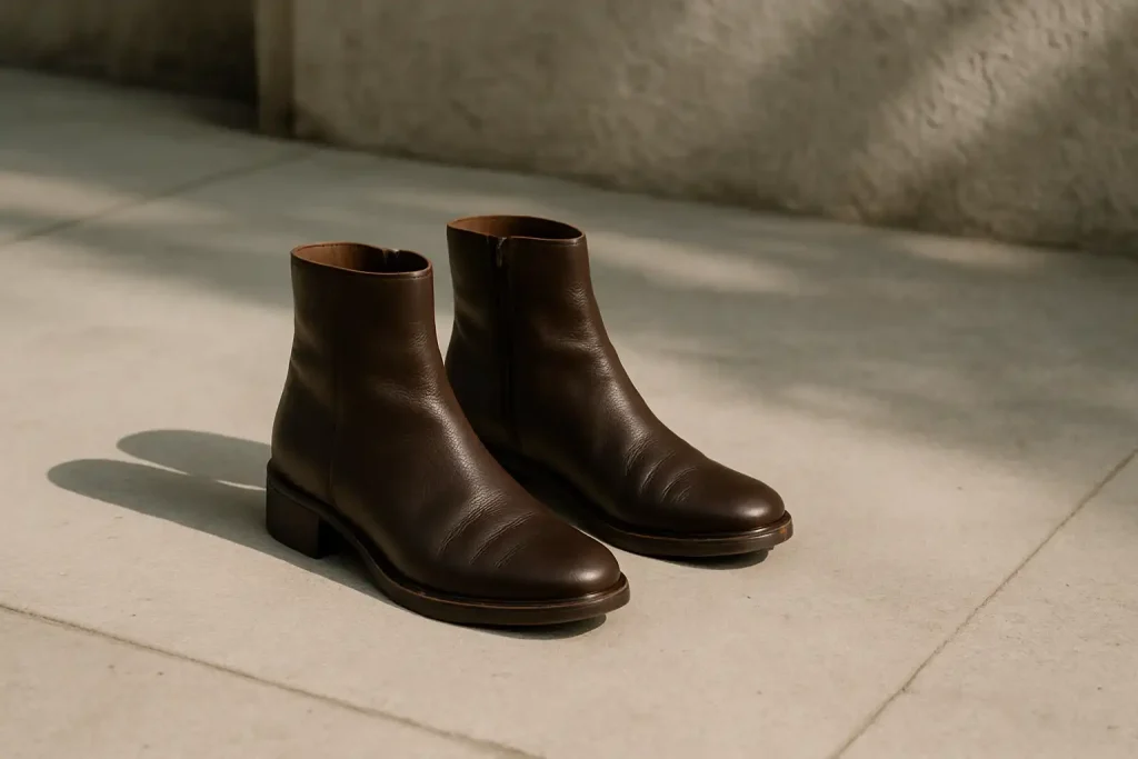 Les bottines en cuir souple sont-elles adaptées au froid ?