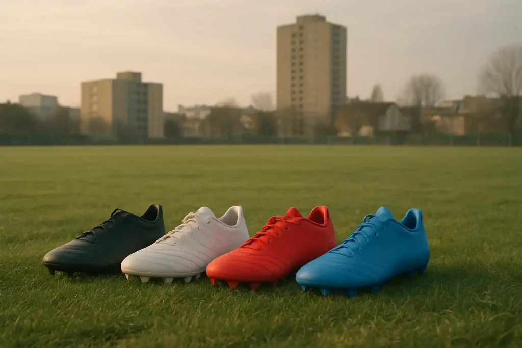 Quels modèles de chaussures de football et crampons propose Décathlon ?