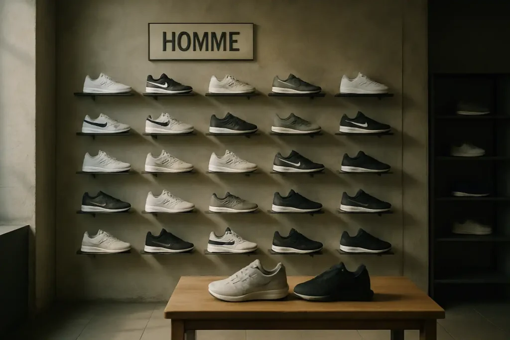 Quelles sont les chaussures de sport disponibles pour homme chez Chaussea ?