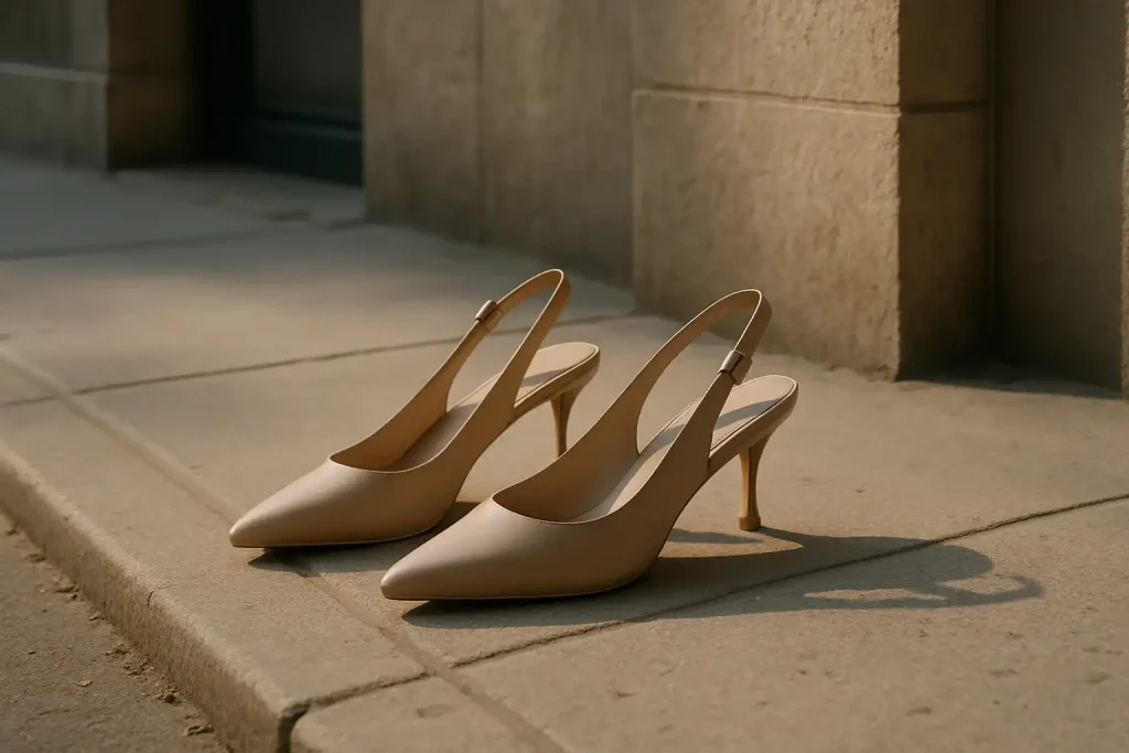 Quels styles d&rsquo;escarpins et chaussures slingbacks propose Zara ?