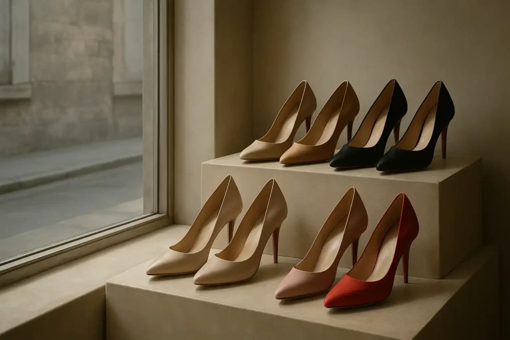 Quels styles d&rsquo;escarpins et chaussures à talons propose Deichmann ?