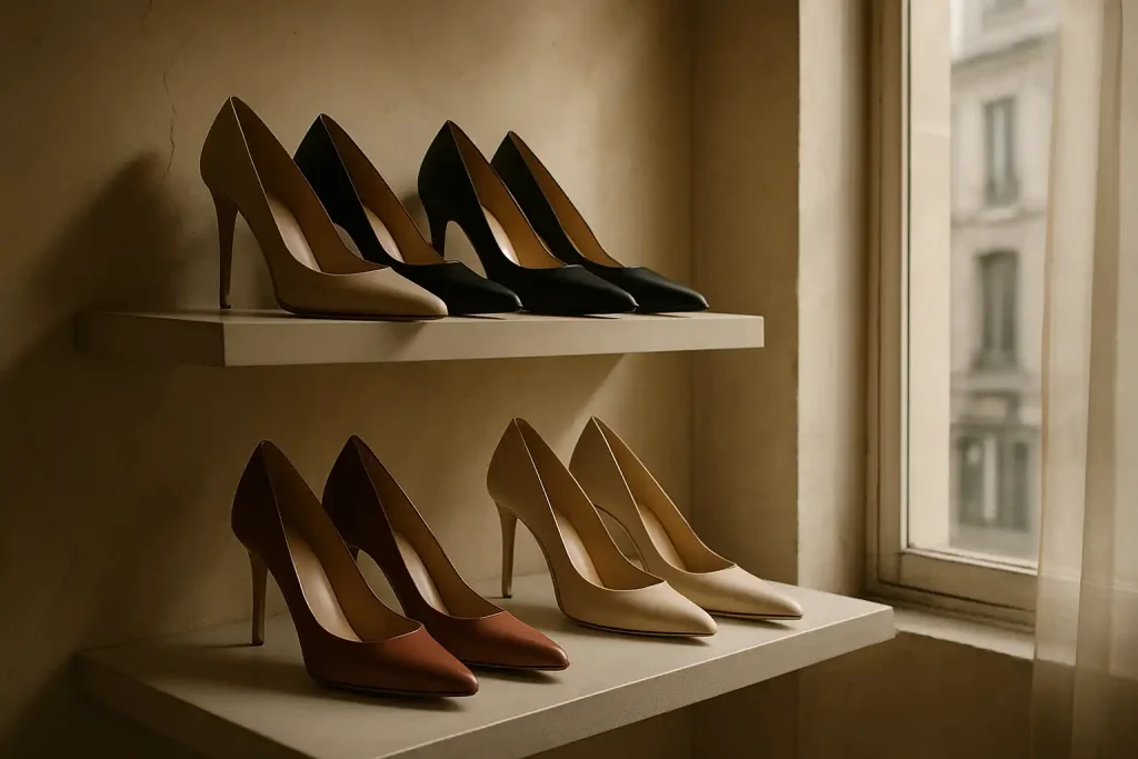 Quels styles d&rsquo;escarpins et chaussures à talons propose H&M ?