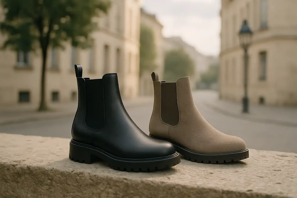 Boots cuir ou synthétique : quels compromis en entretien et durabilité ?