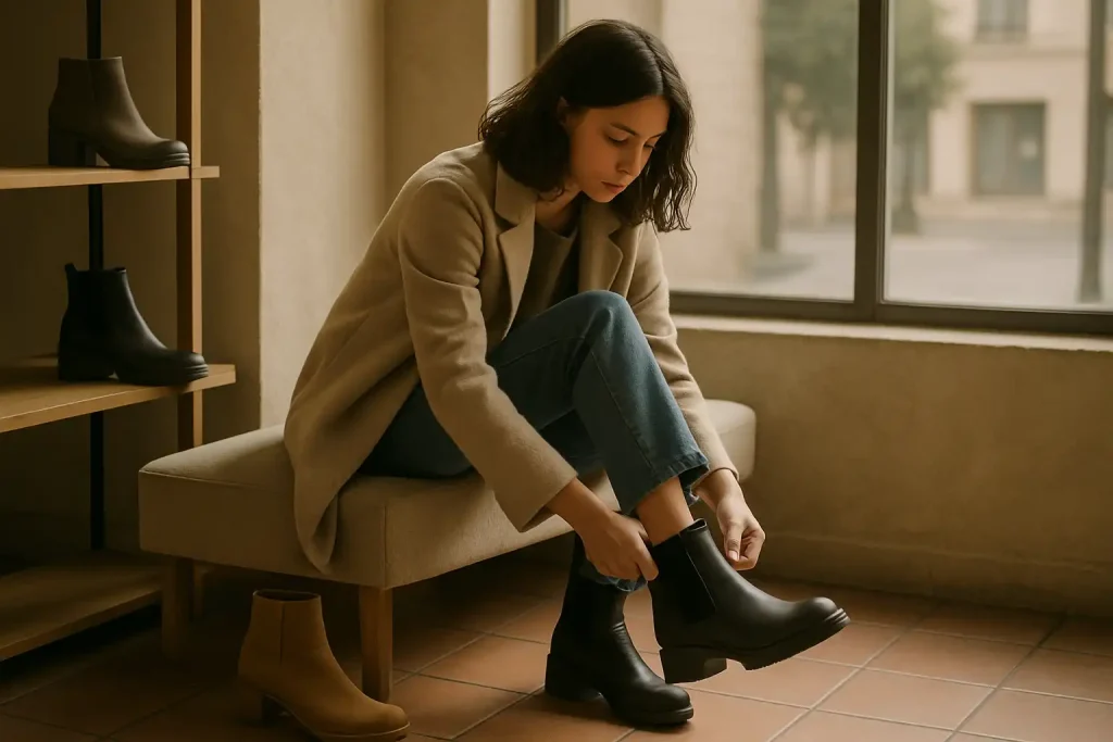 Pourquoi mes bottines serrent-elles au niveau des orteils ?
