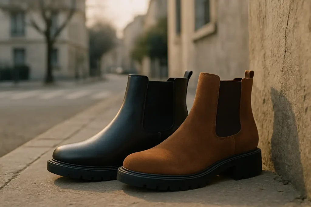 Cuir ou synthétique pour des bottines durables : que choisir ?