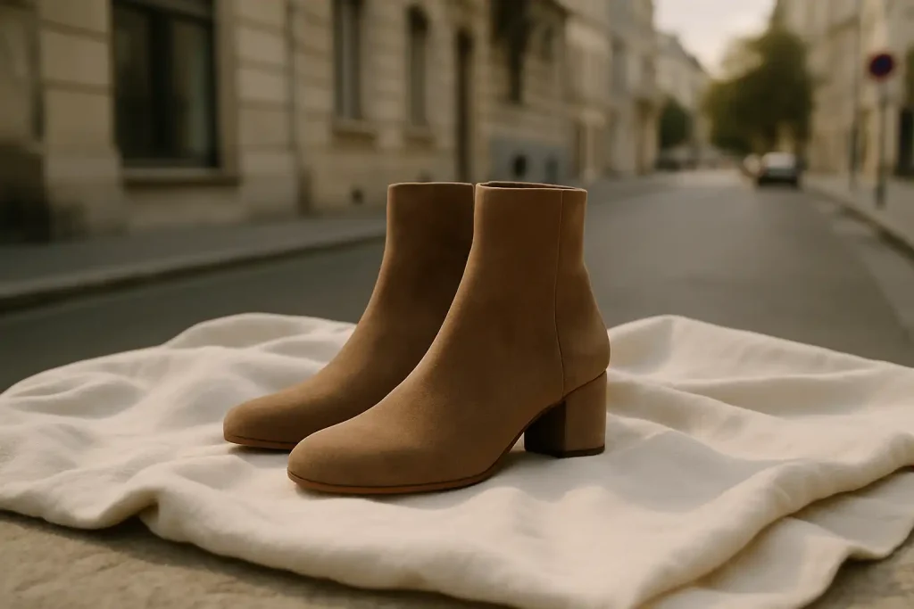 Quelle imperméabilisation choisir pour des boots en suède ?