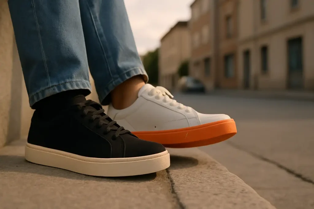 Semelle amortissante ou plate : quel choix pour marcher longtemps ?