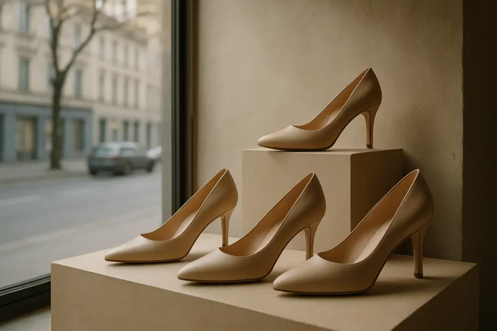 Quels styles d&rsquo;escarpins et chaussures à talons propose André ?