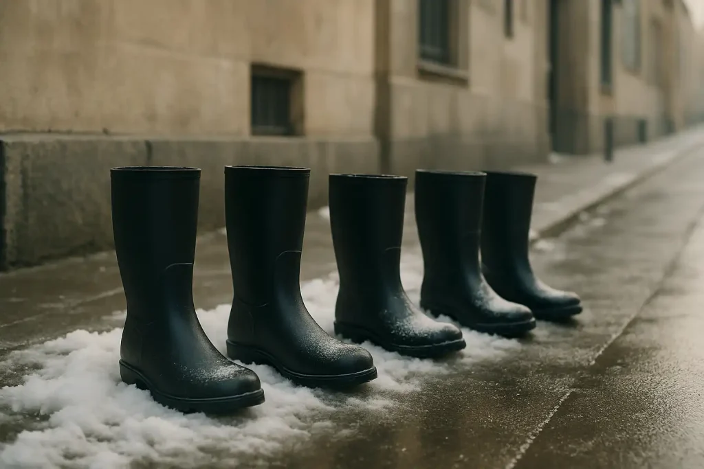 Où trouver des bottes de pluie et après-skis sur Zalando ?