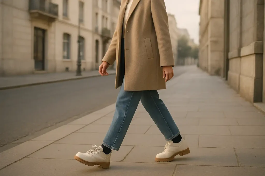 Pourquoi choisir des baskets à semelle crantée pour la ville ?