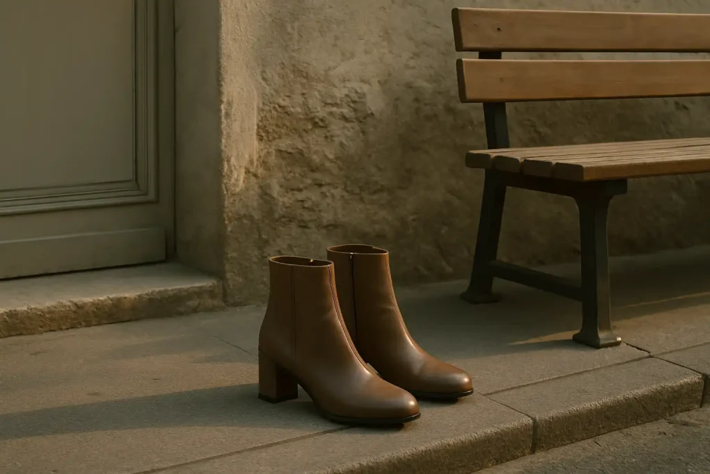 Bottines lacées ou à enfiler : quel type privilégier pour le maintien ?
