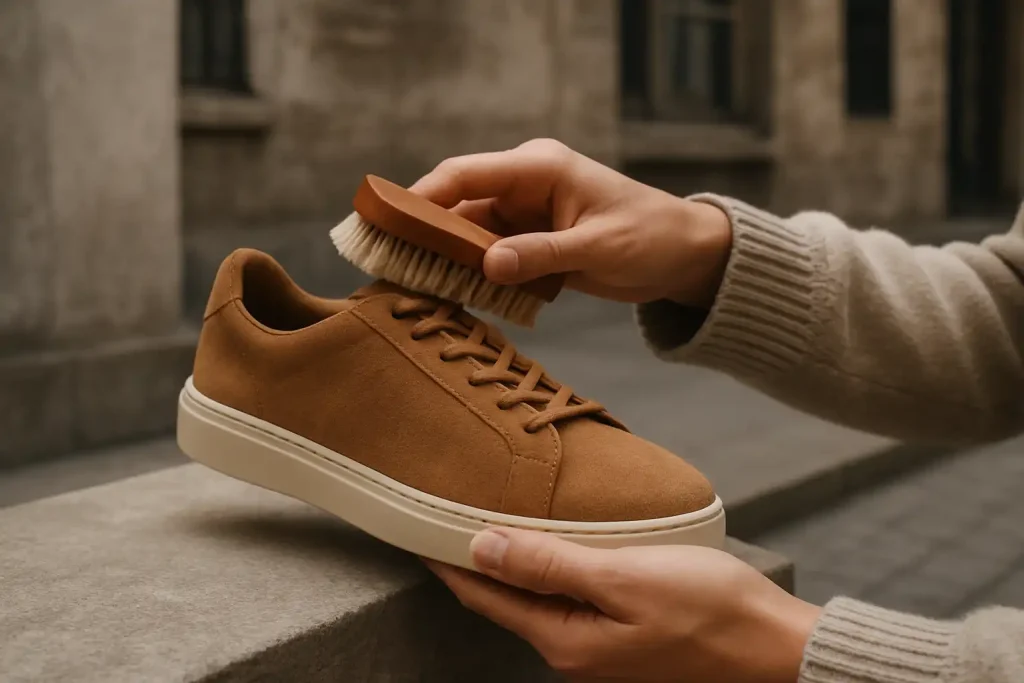 Quels produits éviter pour nettoyer des sneakers en nubuck ?