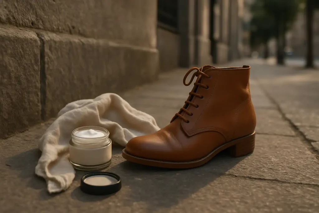 À quel produit recourir pour nourrir le cuir sans l&rsquo;assombrir ?