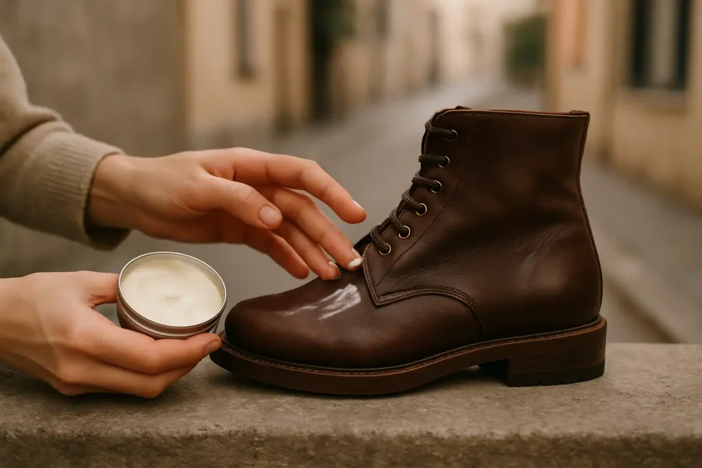 Quels produits naturels assouplissent le cuir des bottines ?
