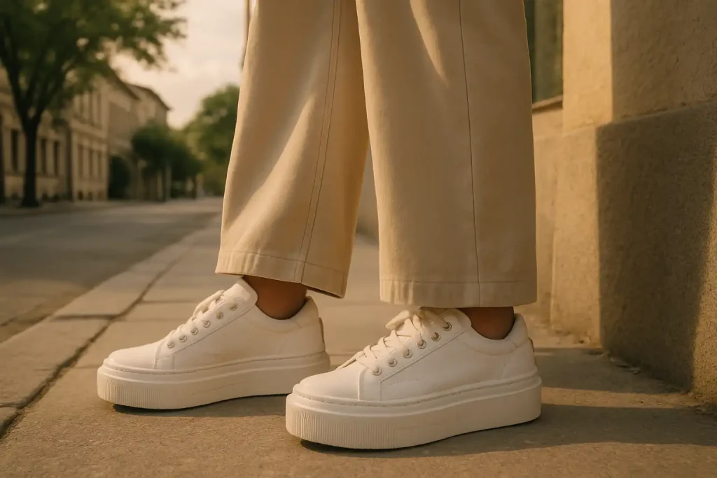 Baskets à plateforme : quels styles associer pour un look actuel ?